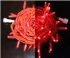 Гирлянда-нить светодиодная Rich Led 10м, 100LED(красный), 24B, постоянное свечение