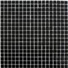 Мозаика стеклянная однотонная Bonaparte Super black