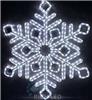 Световая фигура уличная Rich Led Снежинка, белый, пост. свечение, RL-SFDL70-W
