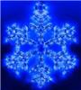Световая фигура уличная Rich Led Снежинка, синий, пост. свечение, RL-SFDL40-B