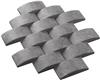 3D панель из камня Талькомагнезит 08 talcum stone 145x72x30