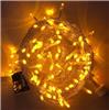 Гирлянда-нить светодиодная Rich Led 10 м, 220В, IP65, пост. св., желтый, пр. прозр.