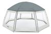 Мобильный павильон Bestway круглый Round pool dome 58612