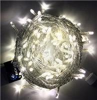 Гирлянда-нить светодиодная Rich Led 10 м, 24 В, мерцание, IP65, тепл. белый, пр.прозр.