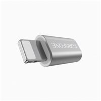 Адаптер Borofone BV5 Micro to Lightning Adapter (silver) 123317