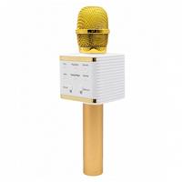Караоке система V7 беспроводной караоке-микрофон (gold) 125491