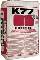 Litokol Клеевая смесь для плитки SUPERFLEX K77 цвет серый, мешок 25 кг