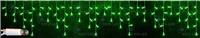 Гирлянда-бахрома светодиодная Rich Led 3*0,5 м, пост. свечение, IP65, зеленый, пр.прозр.