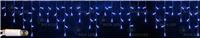 Гирлянда-бахрома светодиодная Rich Led 3*0,5 м, пост. свечение, IP65, синий, пр.прозр.