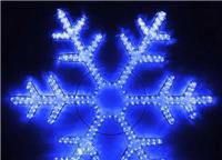 Световая фигура уличная Rich Led Снежинка, синий, пост. свечение, RL-SFDLM40-B