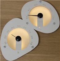 Светильник для сауны Cariitti оптоволоконный Термометр-гигрометр (белый)