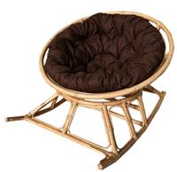 Кресло-качалка Papasan Харли, D 100 см на полозьях