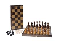 Игра 2 в 1: шашки, шахматы