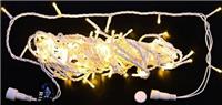Гирлянда-нить светодиодная Rich Led 10 м, 220 В, мерцание, IP65, тепл. белый, пр.белый