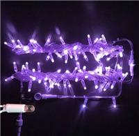 Гирлянда-нить светодиодная Rich Led 10 м, 220 В, мерцание, IP65, фиолетовый, пр.прозр.