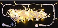 Гирлянда-нить светодиодная Rich Led 10 м, 220 В, пост.св., IP65, тепл.белый, пр.белый