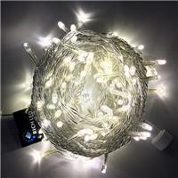 Гирлянда-нить светодиодная Rich Led 10 м, 220 В, пост.св., IP65, тепл.белый, пр.прозр.
