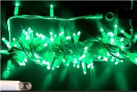 Гирлянда-нить светодиодная Rich Led 10 м, 220 В, пост. св., IP65, зеленый, пр. прозр.