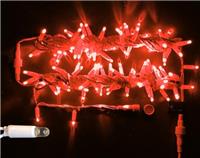 Гирлянда-нить светодиодная Rich Led 10 м, 220 В, пост. св., IP65, красный, пр. прозр.