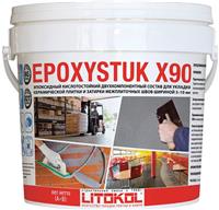 Смесь на эпоксидной основе Litokol (2-х компонентная) EPOXYSTUK X90 С.690 (Bianco Sporco), комплект 10 кг