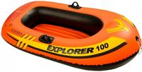 Лодка надувная Intex Explorer 100 без весел