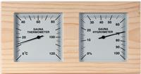 Термометр-гигрометр Maestro Woods MW-084 (сосна) горизонтальный