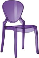 Стул (кресло) Pedrali Queen, цвет фиолетовый