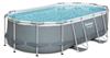 Каркасный бассейн Bestway Power Steel 56620, 424x250x100 см (фильтр+лестница)