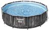 Каркасный бассейн Bestway Steel Pro Max Wood Style 5614X, 366х100 см (фильтр+лестница)