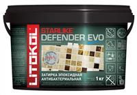 Смесь на эпоксидной основе Litokol (2-х компонентная) STARLIKE Defender EVO S.100 Bianco Assoluto, ведро 1 кг