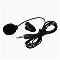 Микрофон MP-02 с прищепкой, 3.5 jack, 150см (black) (тех.уп) 128855