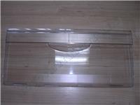 Панель нижняя откидная для морозильной камеры холодильника Атлант прозрачная 21х47см 01602068