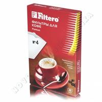 Фильтр для кофе Filtero №4/40 белые для кофеварок с колбой на 8-12 чашек 01404547