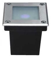 Тротуарный светильник AquaViva 1led 5W 12/230V RGB, ABS/AISI316