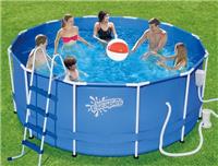 Каркасный бассейн Summer Escapes круглый 366х132 см (комплект), P20-1252-B/P20012523706