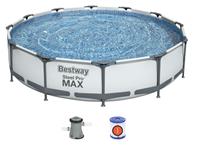 Каркасный бассейн Bestway Steel Pro Max 56416, 366х76 см (фильтр)