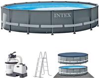 Каркасный бассейн INTEX Ultra XTR Frame 26326, 488х122 см (комплект)