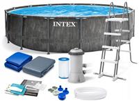 Каркасный бассейн INTEX Prism Frame 26742, 457х122 см (комплект)