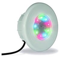 Прожектор светодиодный универсальный с оправой из пластика Aqua Aqualuxe RGB 30W 1015 люмен