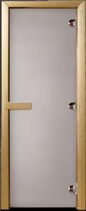 Дверь для сауны Maestro Woods (Маэстро Вуд) 90x210 Сатин, левая
