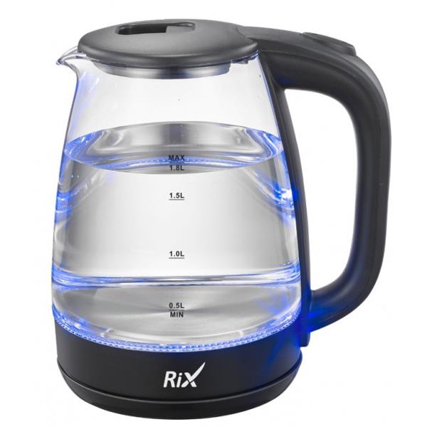 Чайник электрический стеклянный Rix RKT-1820G