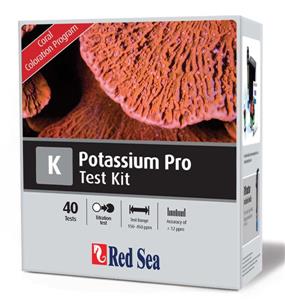 Тестовый набор Red Sea Potassium Pro Test Kit, 40 измерений для аквариума