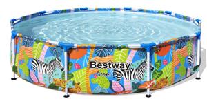 Каркасный бассейн Bestway Steel Pro 56985, 305x66 см