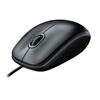 Мышь Проводная Logitech b100 black