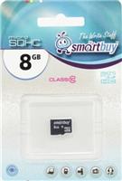 Карта флэш-памяти MicroSD 8 Гб Smart Buy без SD адаптера (class 10) 21453