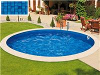 Морозоустойчивый бассейн Ibiza круглый глубина 1,2 м диаметр 4 м, мозаика