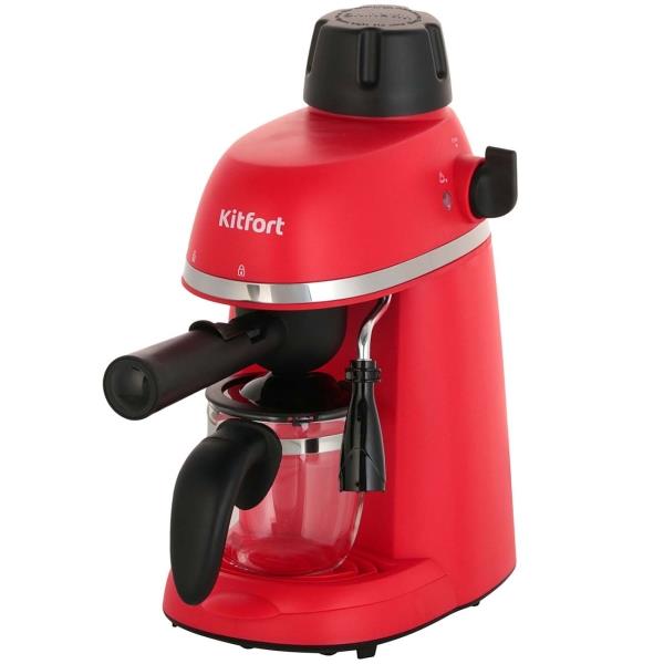 Кофеварка Kitfort kt-760-1 красная