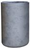 Кашпо (вазон) Idealist Крисмас Высокое, цилиндр, серебристое (D26, H45 см)