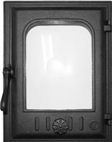Каминная дверца FireWay (310х410) 250х350 со стеклом К403