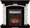 Электрокамин Royal Flame Majestic FX Black + Glasgow, темный дуб